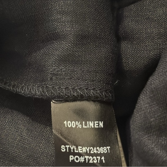 Tuckernuck India Hicks Eleuthera Shorts XL NWT Navy 100% Linen High Rise Summer - Picture 6 of 8